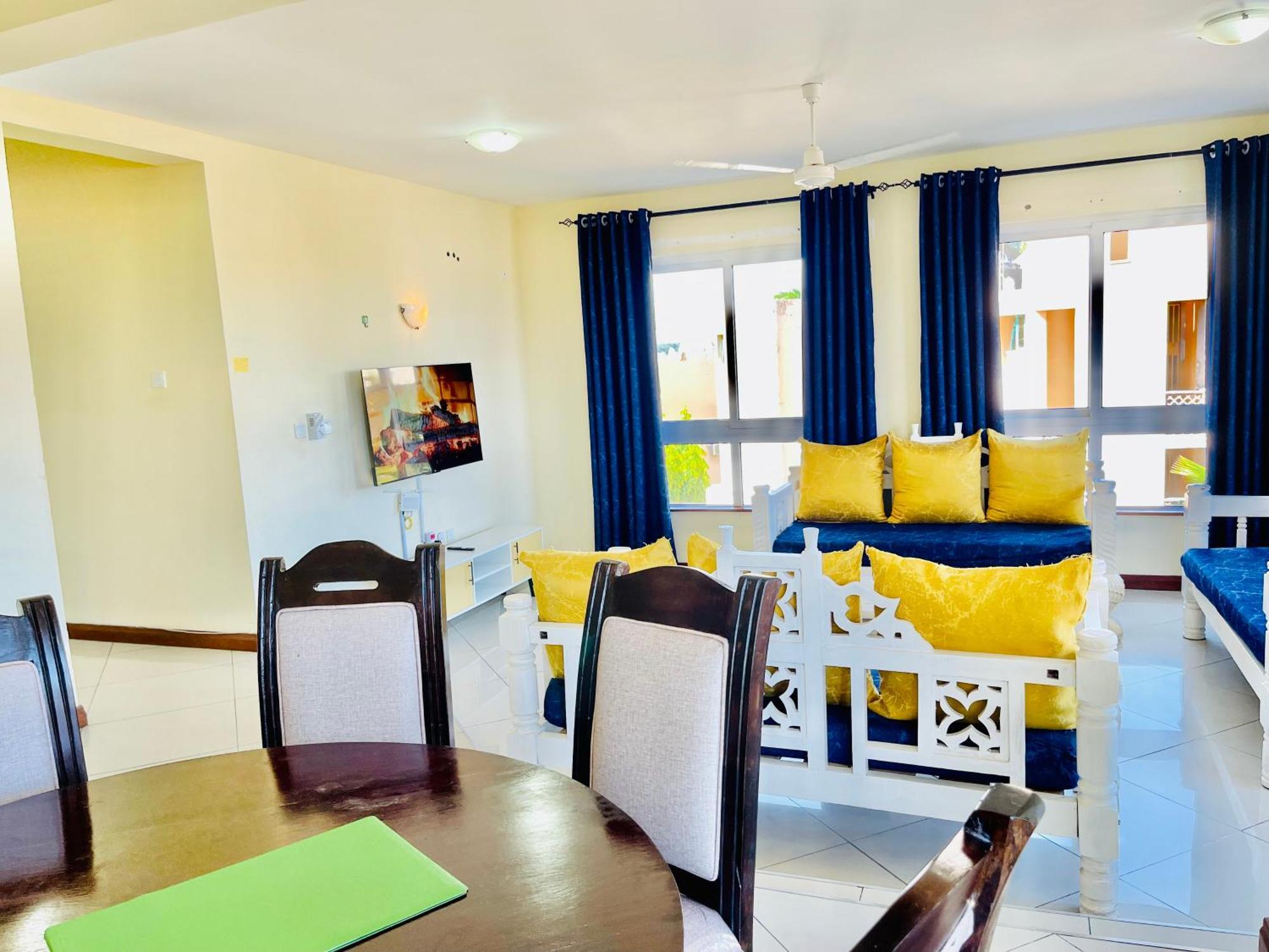 Elna'S Nyali - Work & Unwind - Pool, Sea Views, Ac & Fast Wi-Fi Mombasa Exterior foto