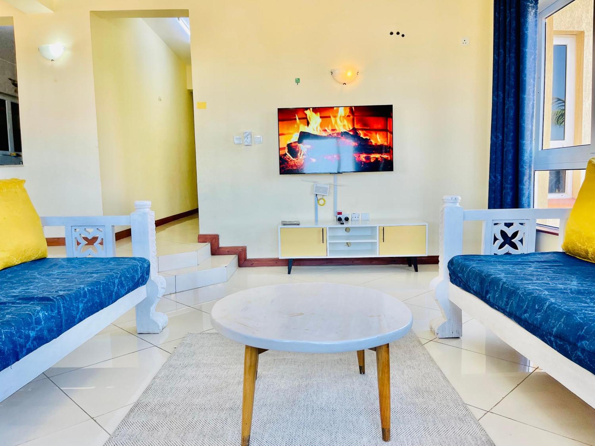 Elna'S Nyali - Work & Unwind - Pool, Sea Views, Ac & Fast Wi-Fi Mombasa Exterior foto